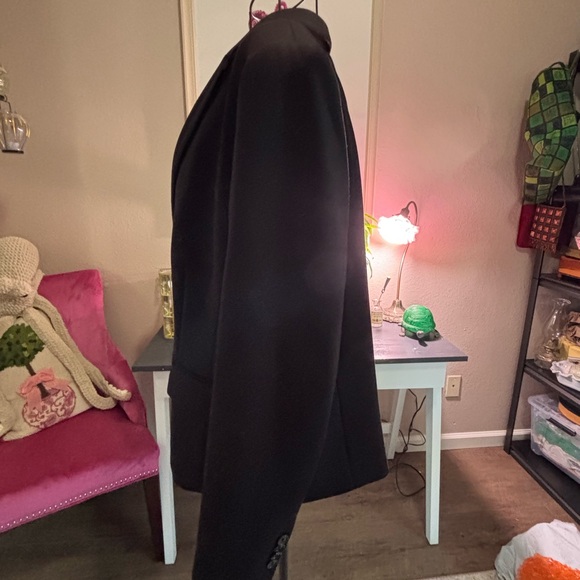 Ann Taylor Black Single-Button Blazer - Picture 5 of 8